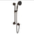 Rohl 1311 Handshower Set With 22" Slide Bar and 3-Function Handshower