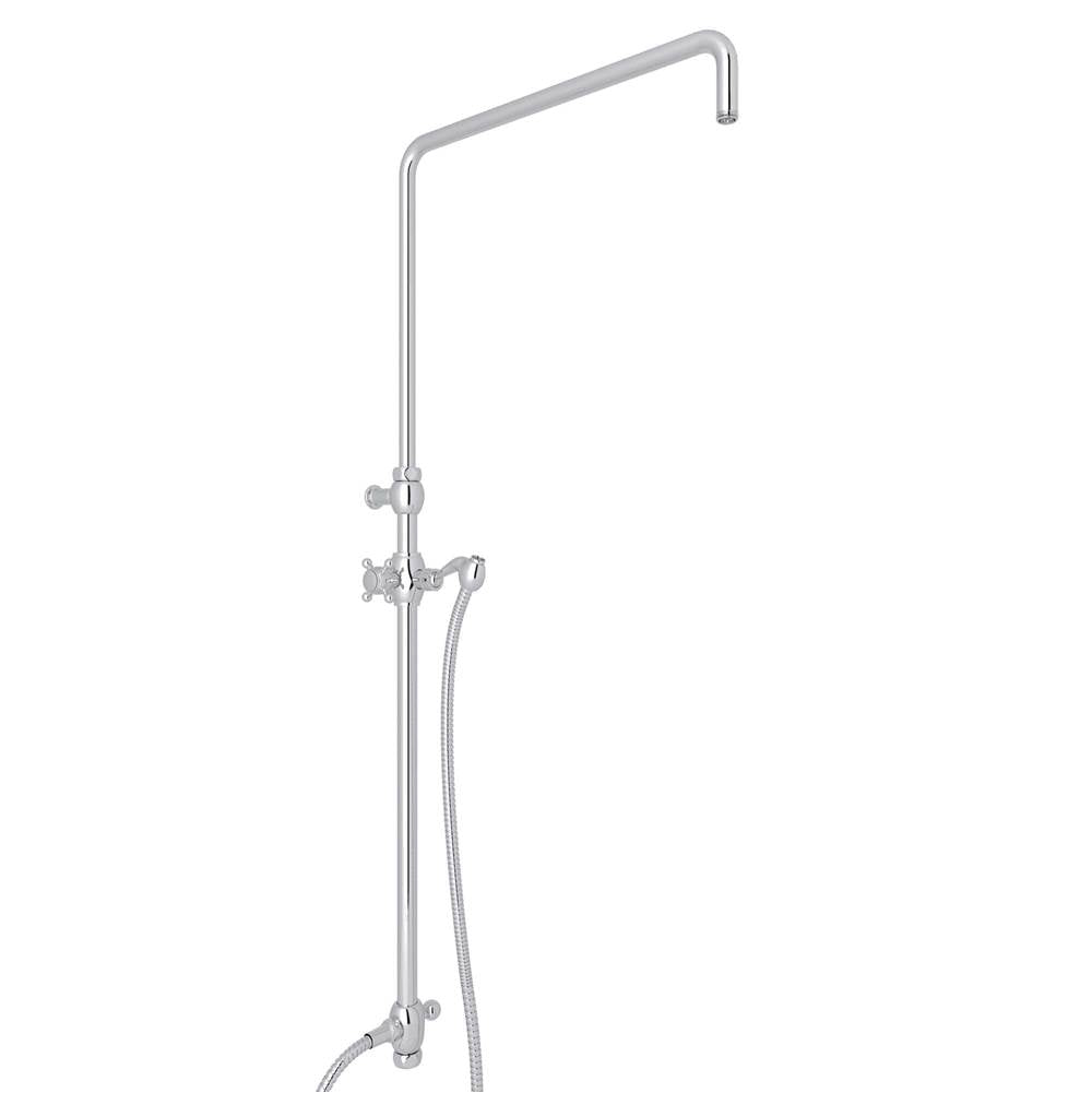 Rohl 1560 Riser With Diverter, Hose And Sliding Handshower Holder - Parent