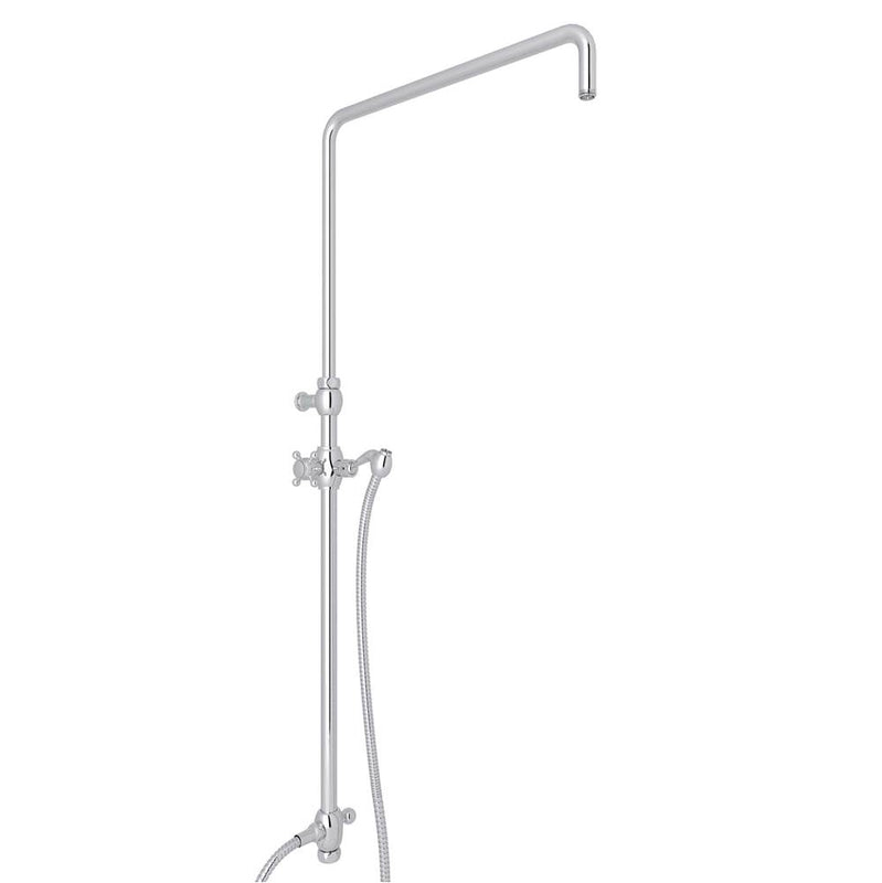 Rohl 1560 Riser With Diverter, Hose And Sliding Handshower Holder - Parent