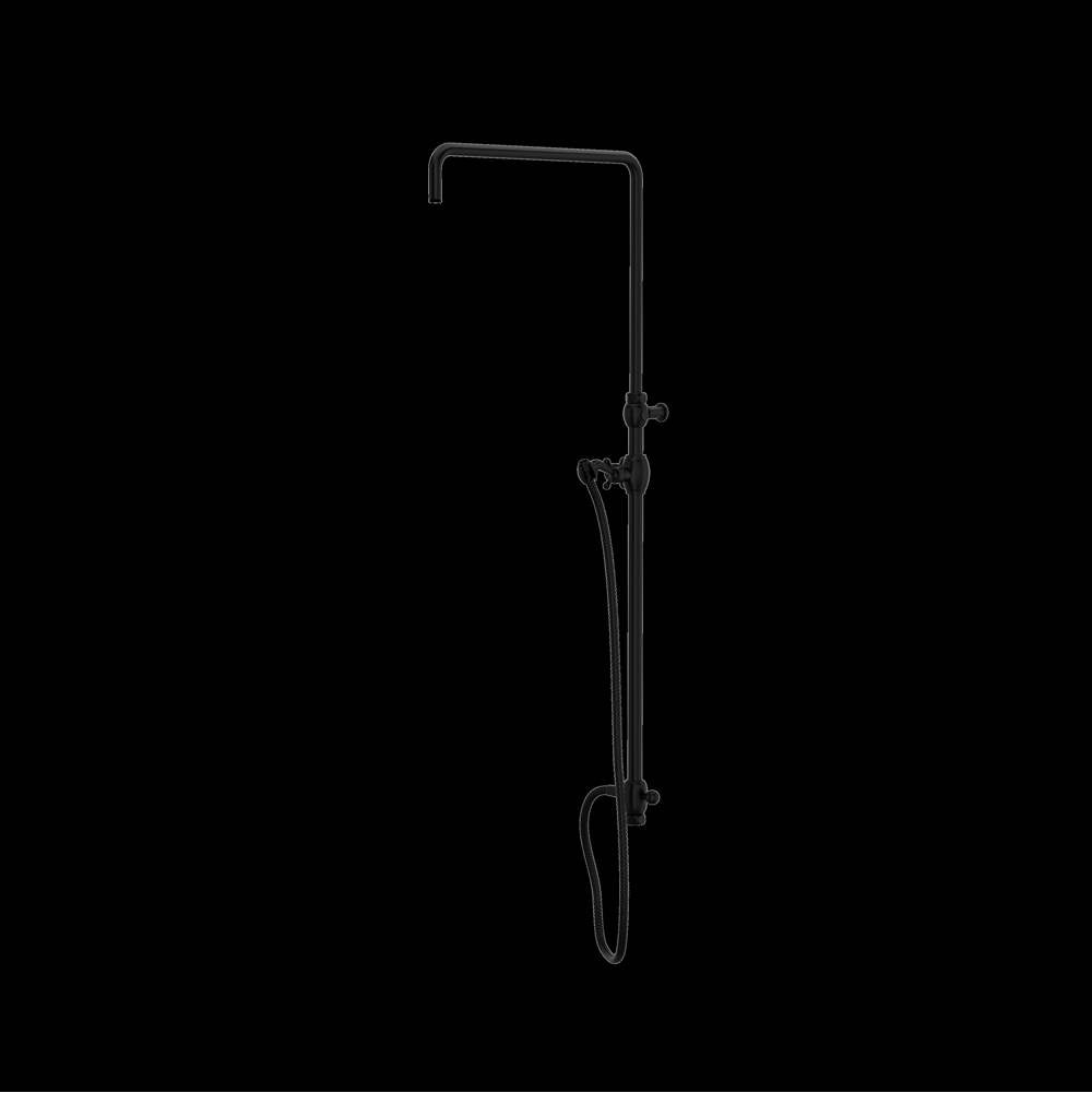 Rohl 1560 Riser With Diverter, Hose And Sliding Handshower Holder