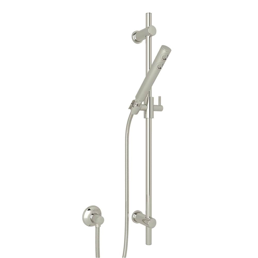 Rohl 1600 Handshower Set With 30" Slide Bar and Single Function Handshower