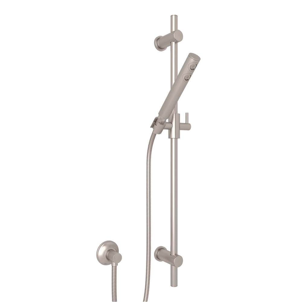 Rohl 1600 Handshower Set With 30" Slide Bar and Single Function Handshower