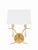 Crystorama ROL-18802-GA Rollins 2 Light Wall Mount - Antique Gold
