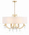 Crystorama ROL-18808-GA Rollins 8 Light Chandelier - Antique Gold