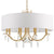 Crystorama ROL-18808-GA Rollins 8 Light Chandelier - Antique Gold