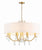 Crystorama ROL-18808-GA Rollins 8 Light Chandelier - Antique Gold
