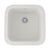 Rohl 5927 Allia 18" Fireclay Single Bowl Bar/Food Prep Kitchen Sink