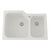 Rohl 6337 Allia 33" Fireclay 2 Bowl Undermount Kitchen Sink