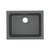 Rohl 6347 Allia 24" Fireclay Single Bowl Undermount Kitchen Or Laundry Sink