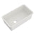 Rohl 6497 Allia 34" Fireclay Single Bowl Undermount Kitchen Sink