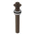 Rohl 8446 Lavatory Lift And Turn Drain Without Overflow