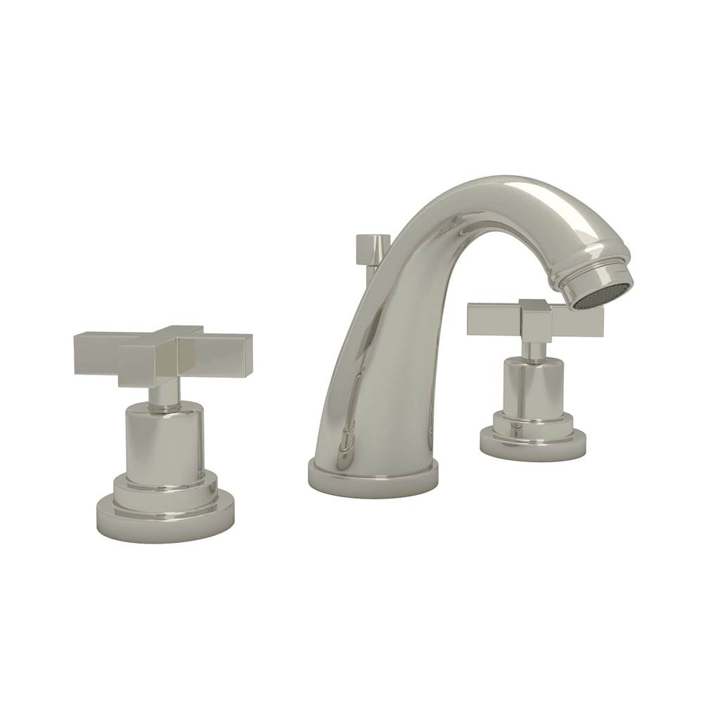 Rohl A1208XM-2 Lombardia Widespread Lavatory Faucet With C-Spout