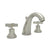 Rohl A1208XM-2 Lombardia Widespread Lavatory Faucet With C-Spout