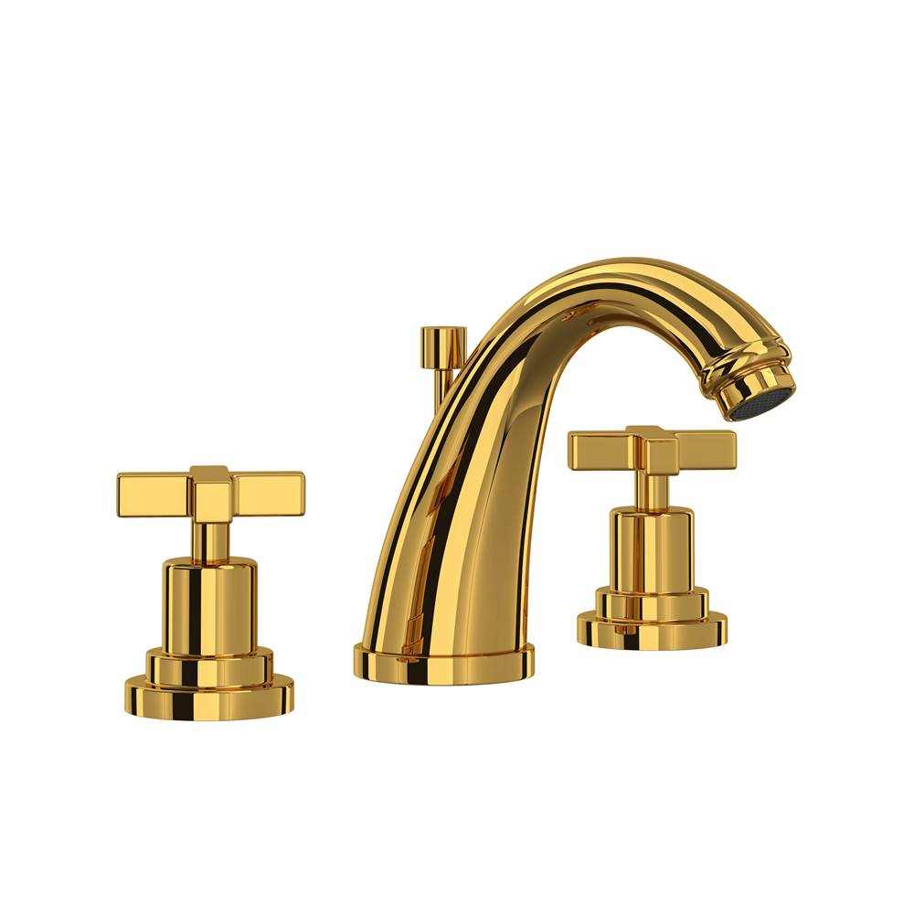 Rohl A1208XM-2 Lombardia Widespread Lavatory Faucet With C-Spout