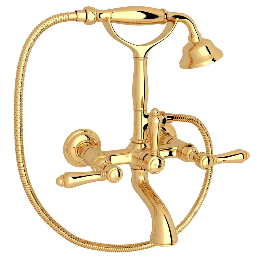 Rohl A1401LM Exposed Wall Mount Tub Filler