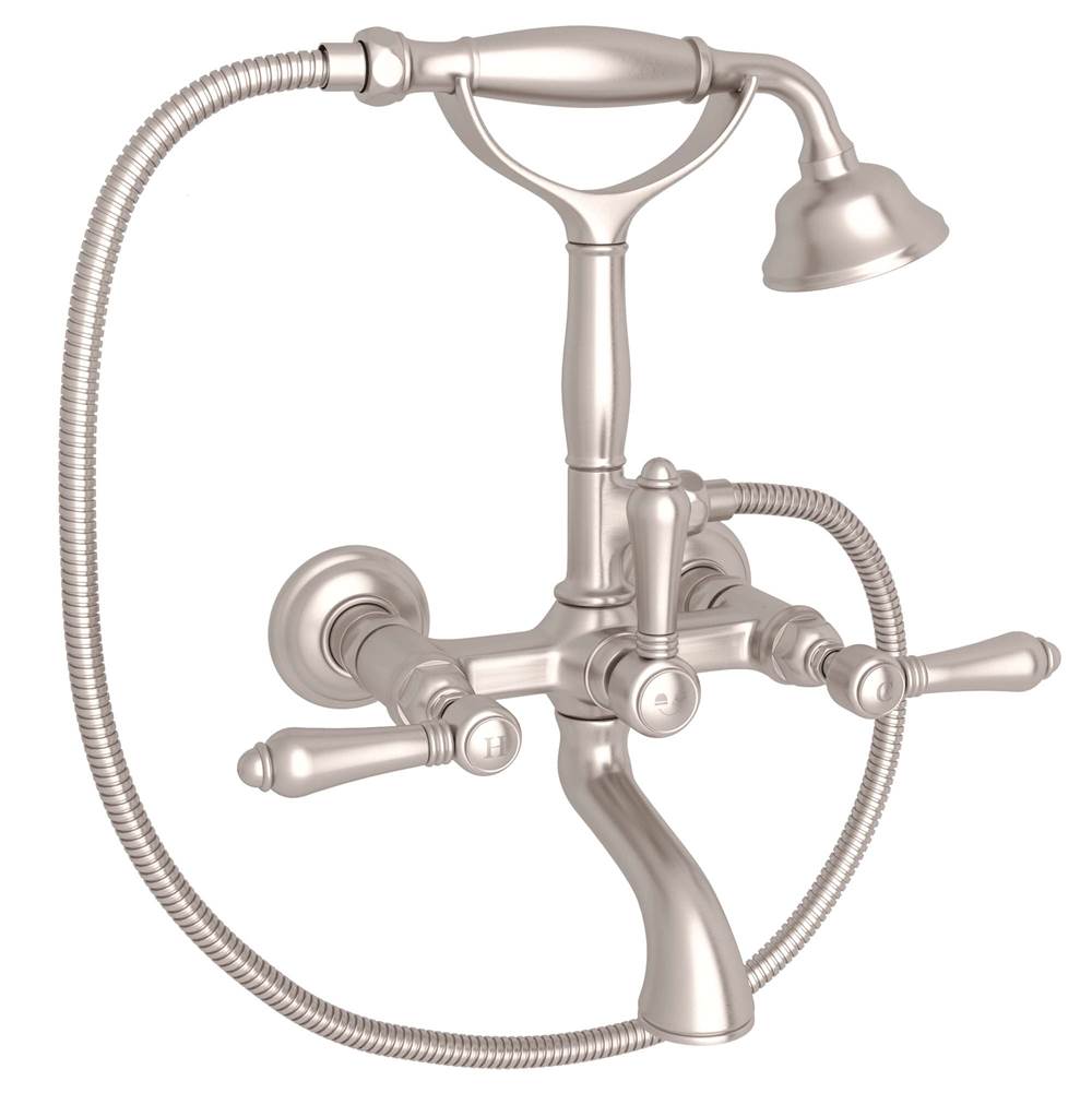 Rohl A1401LM Exposed Wall Mount Tub Filler