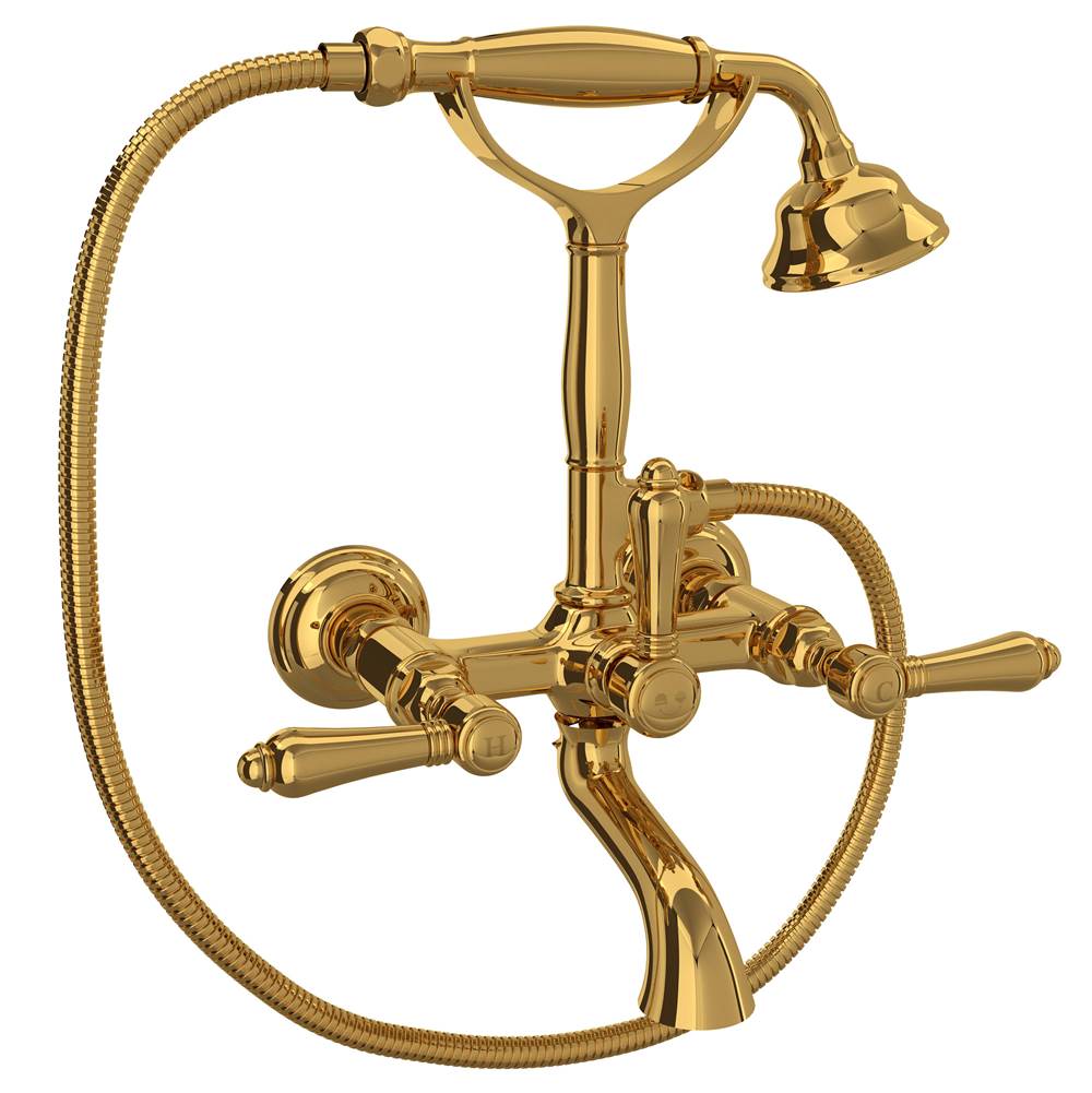 Rohl A1401LM Exposed Wall Mount Tub Filler