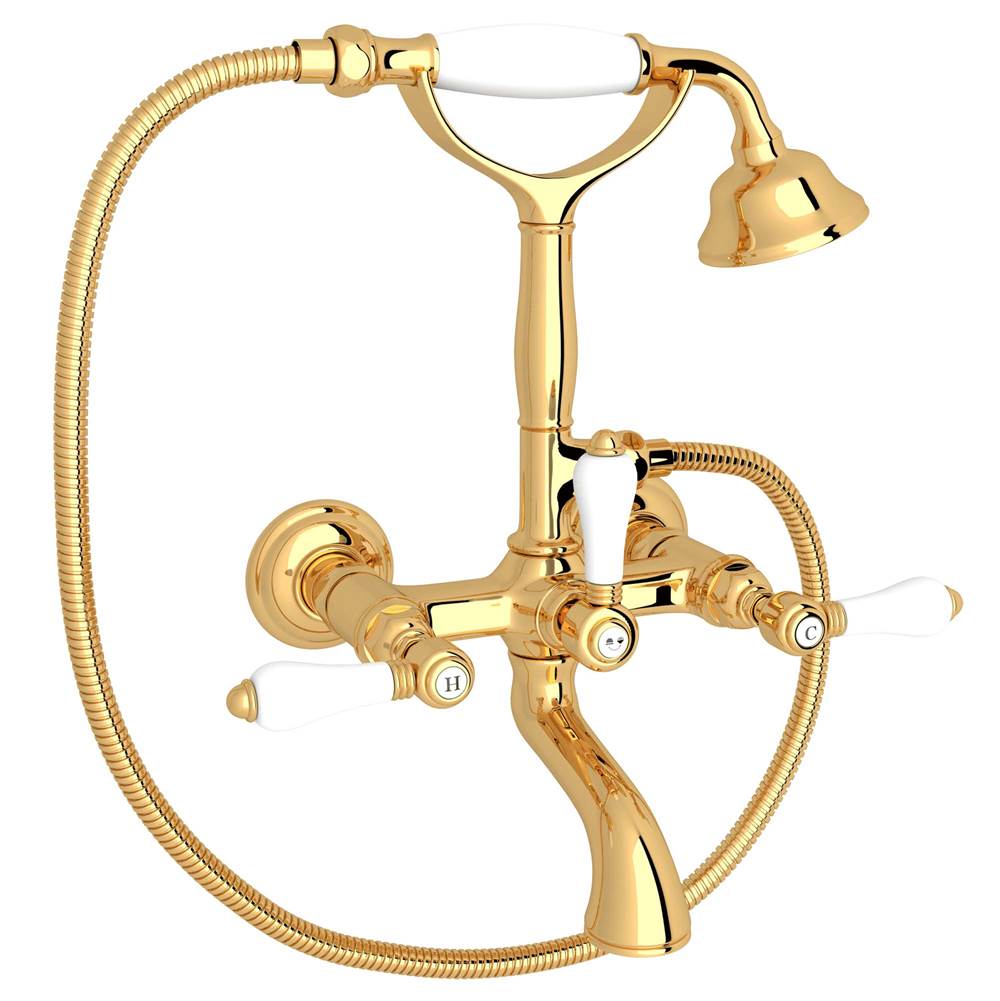 Rohl A1401LP Exposed Wall Mount Tub Filler