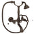 Rohl A1401LP Exposed Wall Mount Tub Filler