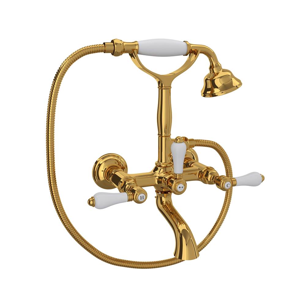 Rohl A1401LP Exposed Wall Mount Tub Filler