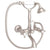 Rohl A1401XM Exposed Wall Mount Tub Filler