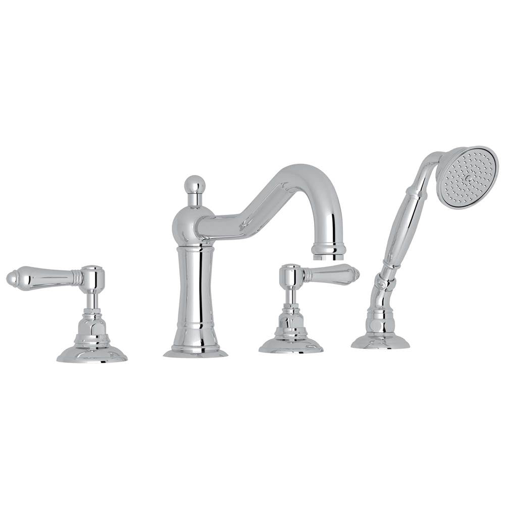 Rohl A1404LM Acqui 4-Hole Deck Mount Tub Filler - Parent