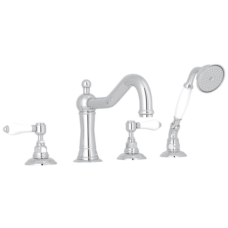 Rohl A1404LP Acqui 4-Hole Deck Mount Tub Filler - Parent