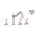 Rohl A1404LP Acqui 4-Hole Deck Mount Tub Filler