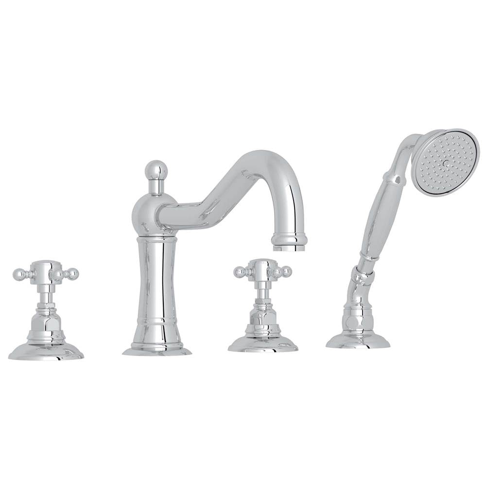Rohl A1404XM Acqui 4-Hole Deck Mount Tub Filler - Parent