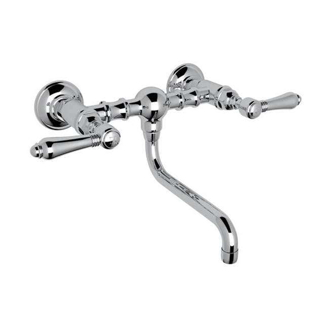Rohl A1405/44LM-2 Acqui Wall Mount Bridge Lavatory Faucet - Parent