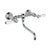 Rohl A1405/44LP-2 Acqui Wall Mount Bridge Lavatory Faucet - Parent