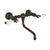 Rohl A1405/44LP-2 Acqui Wall Mount Bridge Lavatory Faucet