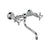 Rohl A1405/44XM-2 Acqui Wall Mount Bridge Lavatory Faucet - Parent