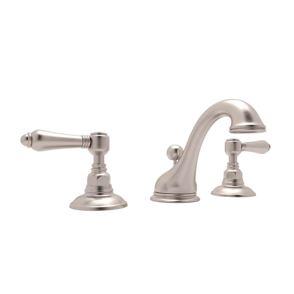 Rohl A1408LM-2 Acqui Widespread Lavatory Faucet With Low Spout