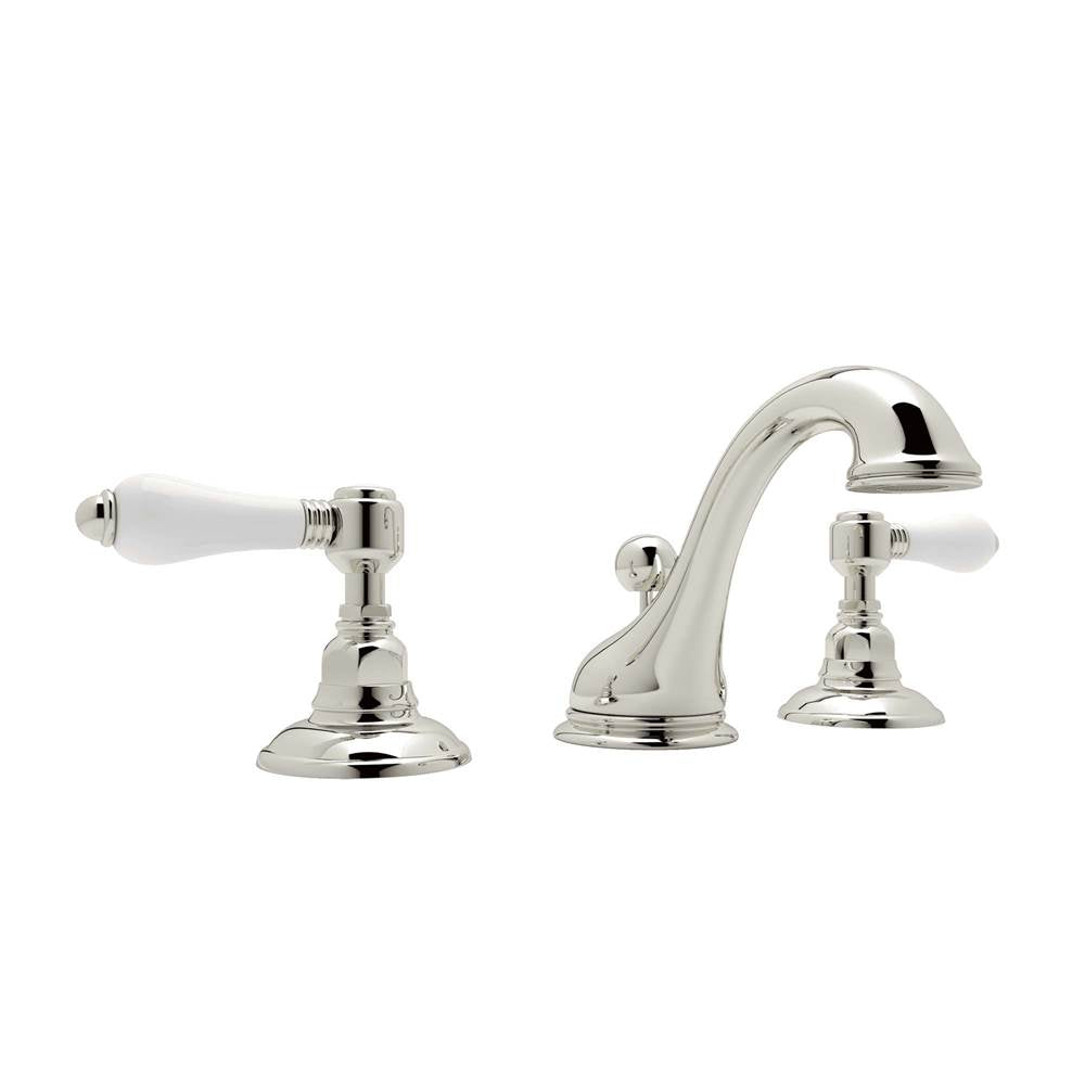 Rohl A1408LP-2 Acqui Widespread Lavatory Faucet With Low Spout