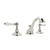 Rohl A1408LP-2 Acqui Widespread Lavatory Faucet With Low Spout