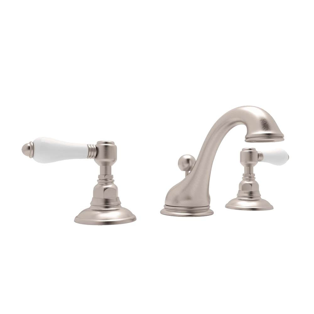 Rohl A1408LP-2 Acqui Widespread Lavatory Faucet With Low Spout