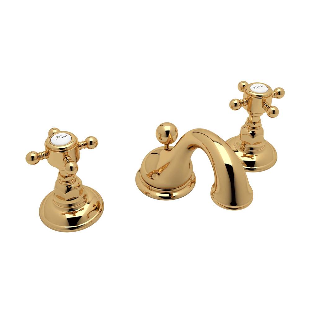 Rohl A1408XM-2 Acqui Widespread Lavatory Faucet With Low Spout