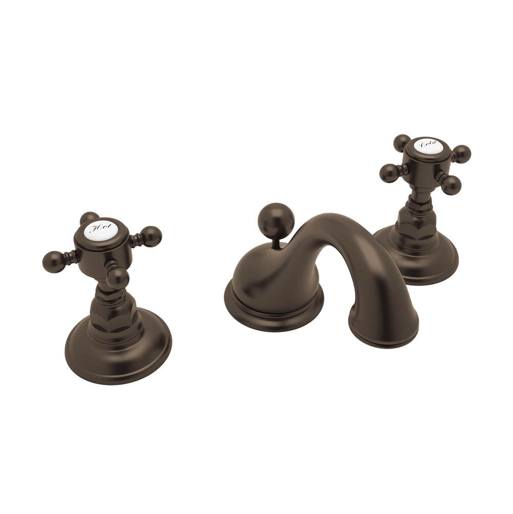 Rohl A1408XM-2 Acqui Widespread Lavatory Faucet With Low Spout