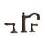 Rohl A1409LM-2 Acqui Widespread Lavatory Faucet