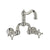 Rohl A1418XM-2 Acqui Wall Mount Bridge Lavatory Faucet With Column Spout