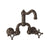 Rohl A1418XM-2 Acqui Wall Mount Bridge Lavatory Faucet With Column Spout