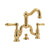 Rohl A1419LM-2 Acqui Bridge Lavatory Faucet