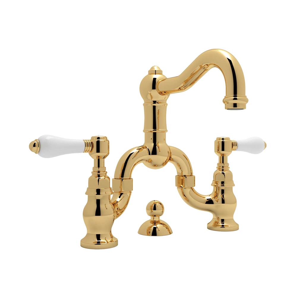 Rohl A1419LP-2 Acqui Bridge Lavatory Faucet