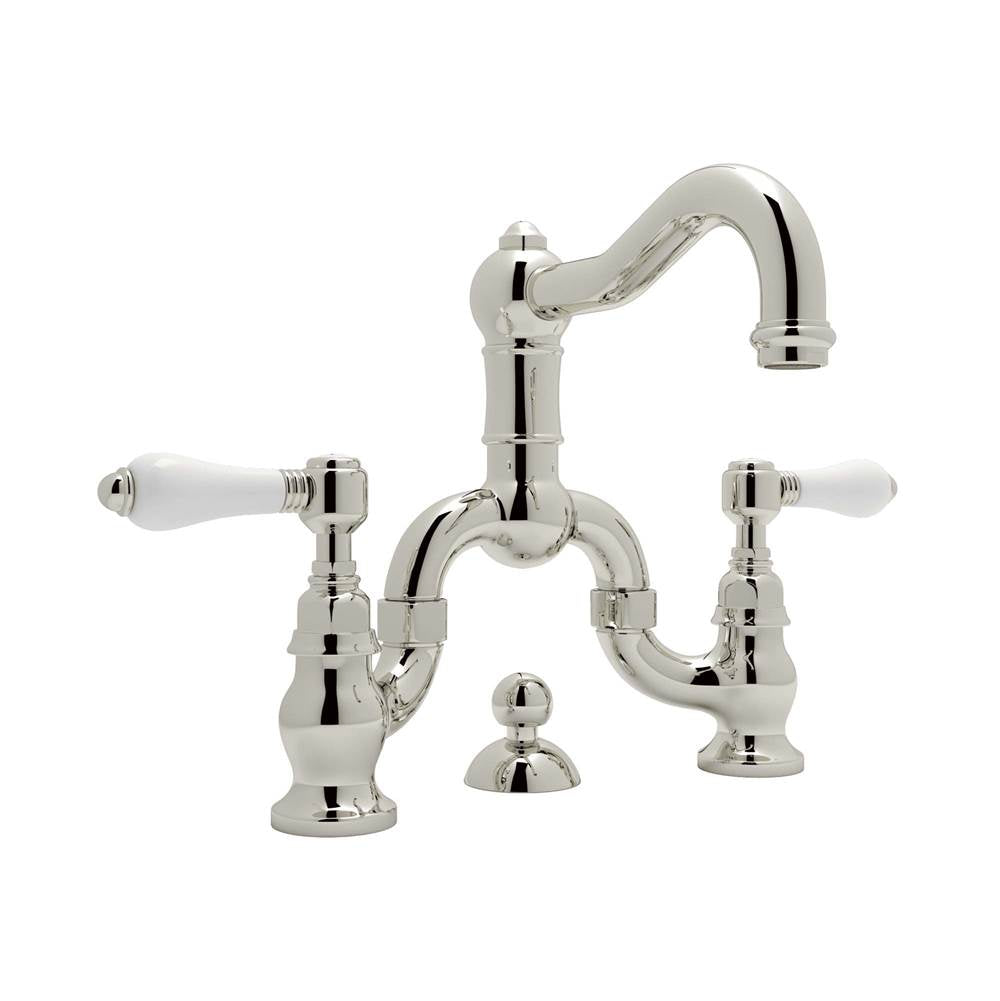 Rohl A1419LP-2 Acqui Bridge Lavatory Faucet