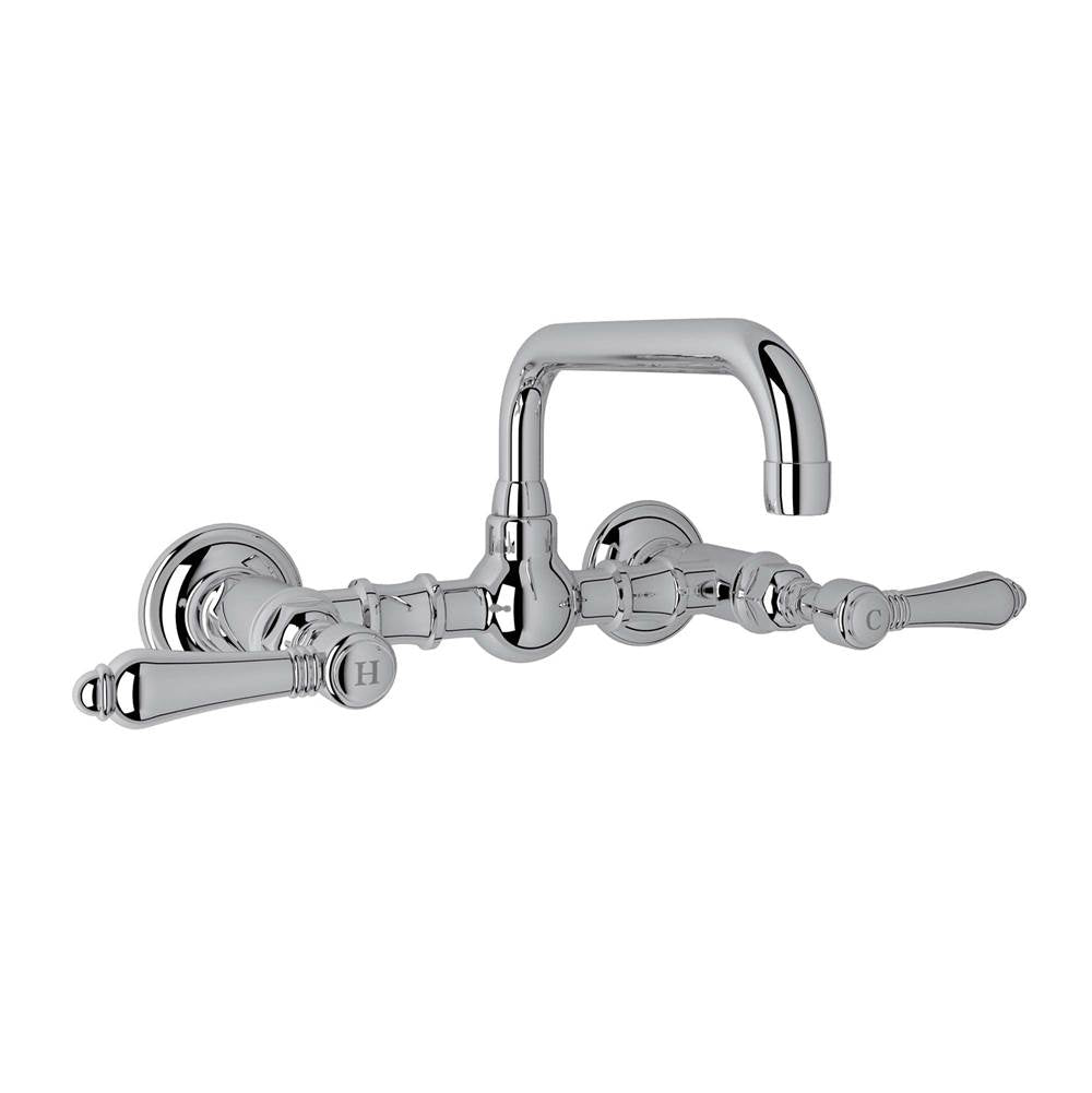 Rohl A1423LM-2 Acqui Wall Mount Bridge Lavatory Faucet With U-Spout - Parent