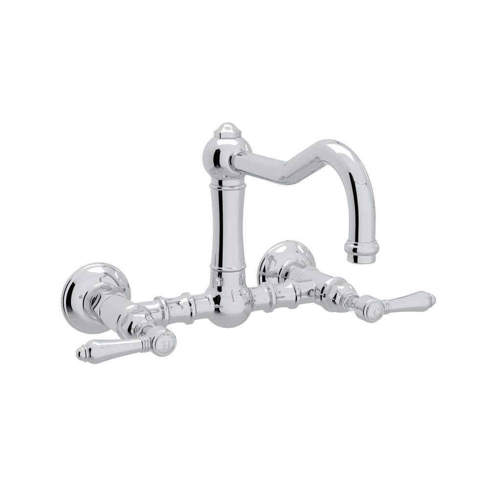 Rohl A1456LM-2 Acqui Wall Mount Bridge Kitchen Faucet With Column Spout - Parent