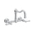 Rohl A1456LM-2 Acqui Wall Mount Bridge Kitchen Faucet With Column Spout - Parent