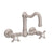 Rohl A1456XM-2 Acqui Wall Mount Bridge Kitchen Faucet With Column Spout