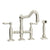 Rohl A1458LMWS-2 Acqui Bridge Kitchen Faucet With Side Spray